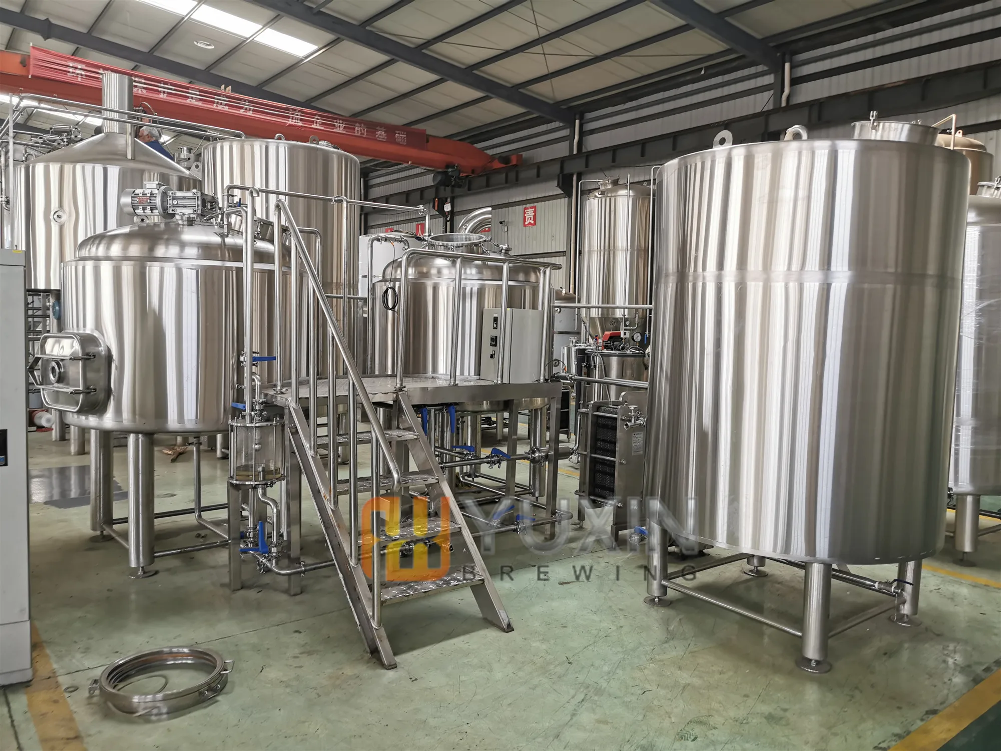 Conical Fermenter Stainless Steel Racking Arm Beer Tank Buy Conical