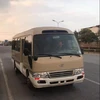 japan made second hand diesel gasoline good condition coach bus used mini bus 23-30 seats bus on sale in china