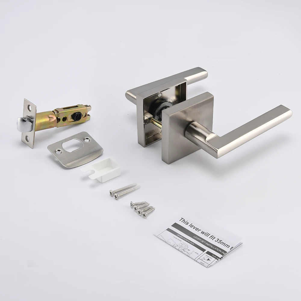 Modern Emergency Handles American Unlocking Square Knobansi Dummy Door