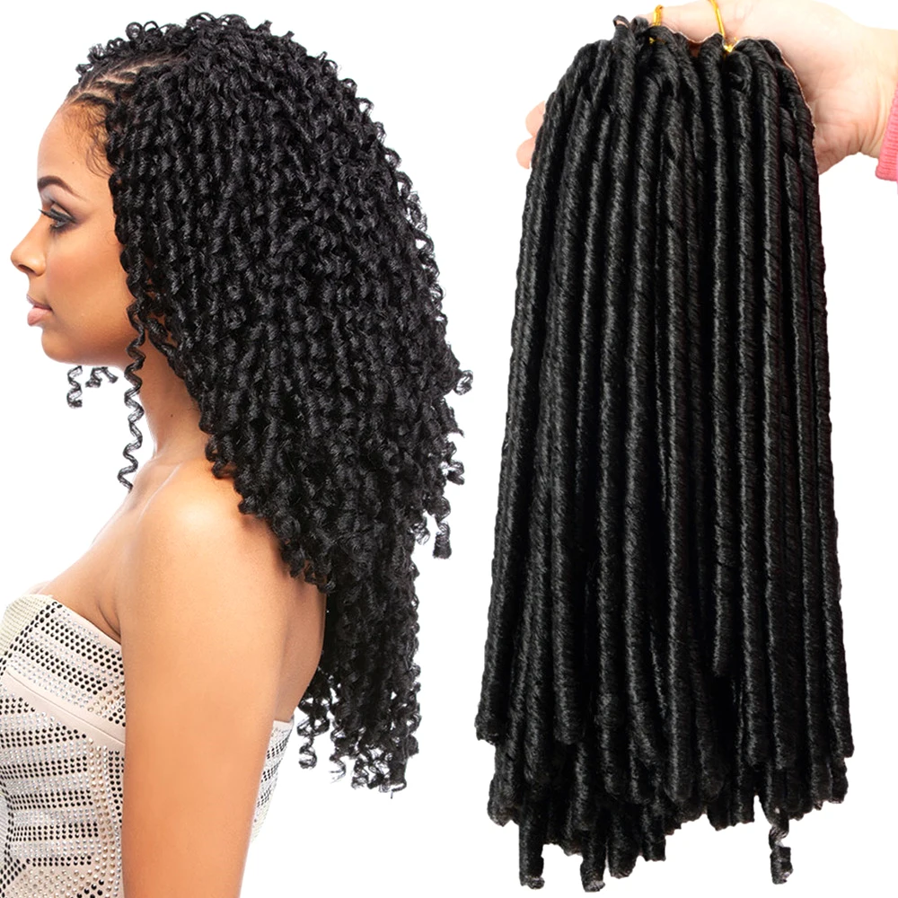 14inch 70g Pack Crochet Braids Synthetic Braiding Hair Extension Afro Hairstyles Soft Dreadlock Brown Black Thick Full Buy Crochet Braids Synthetic Braiding Hair Extension Afro Hairstyles Synthetic Hair 14inch 70g Pack Synthetic Braiding Hair Product