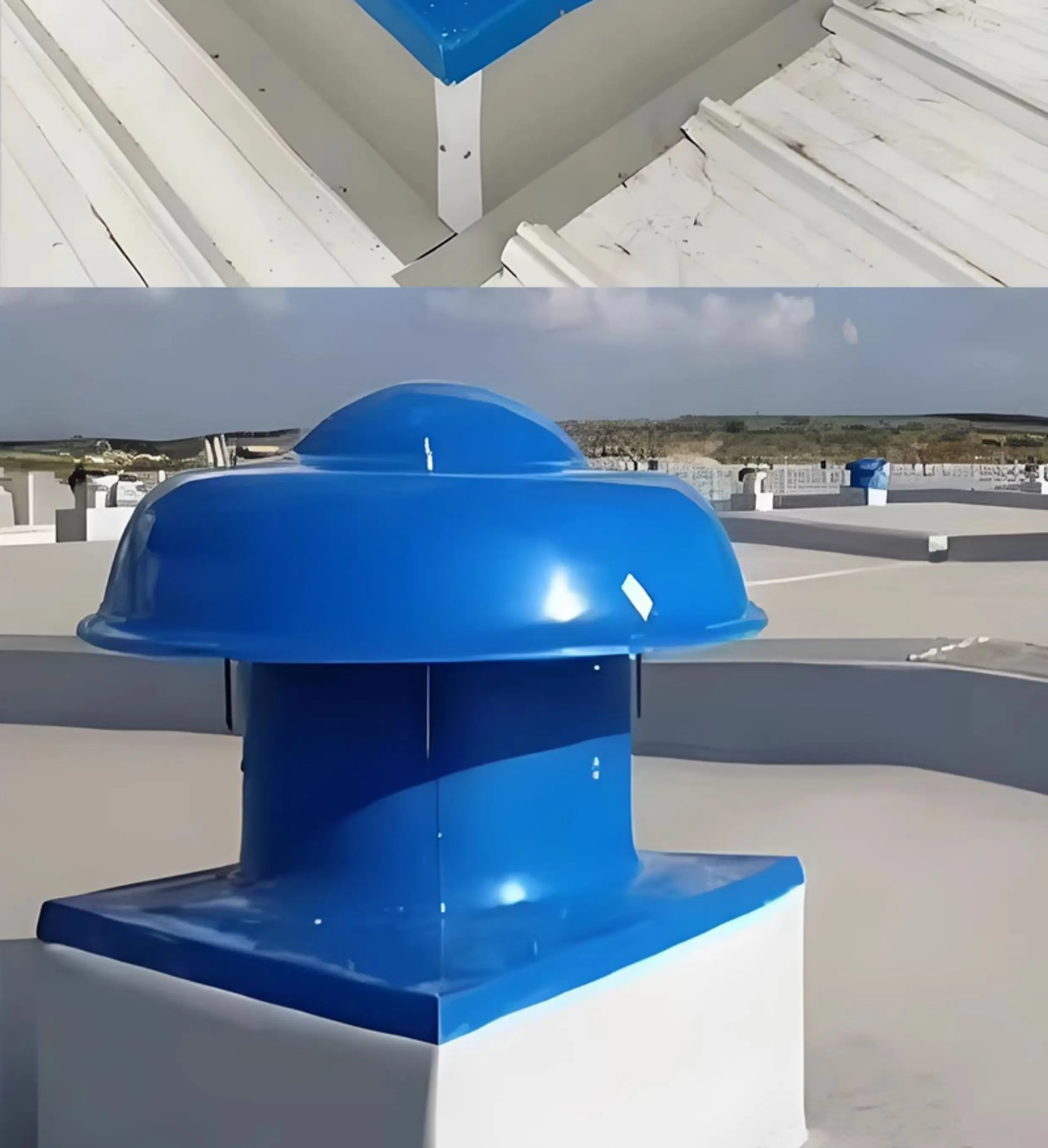 Axial Flow Fan, Explosion-proof, Roof, Stainless, Steel - detail 16