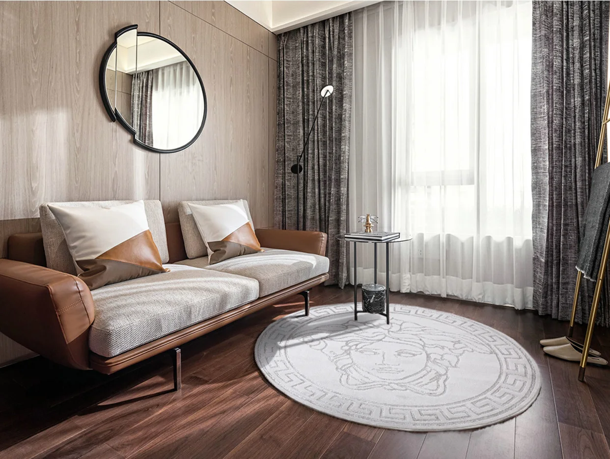 Luxury Heat Set Olefin Rug Soft Carpet And Rug For Living Room And