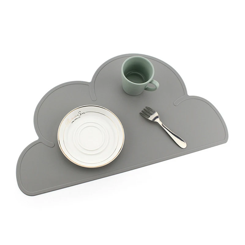Custom Wholesale Silicone Placemat Silicone Kid Placemats Reusabl Safe