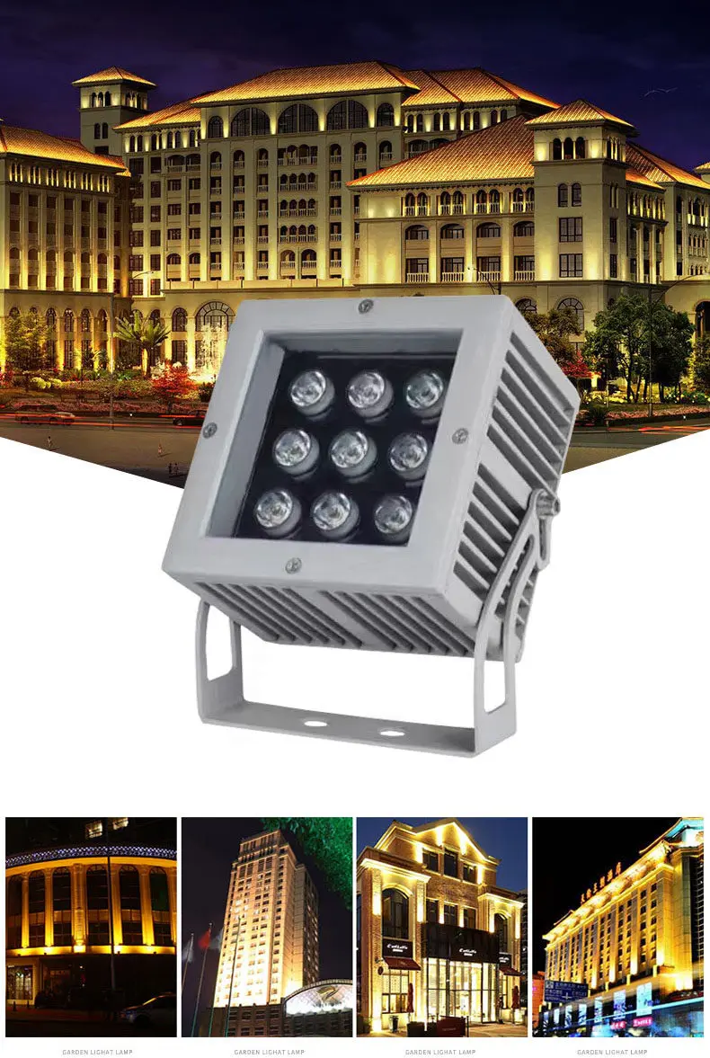 product led colorful ip65 waterproof outdoor floodlight spotlight for garden tree and landscape lighting-1