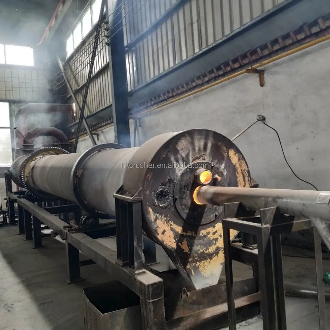 Small rotary drum dryer