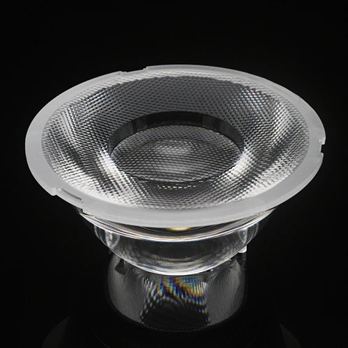 
High Quality COB 68MM PMMA PC Plastic Optical LED Lens Indoor Hotel Restaurant Led Lenses Reflector Lens LES 6-12mm 