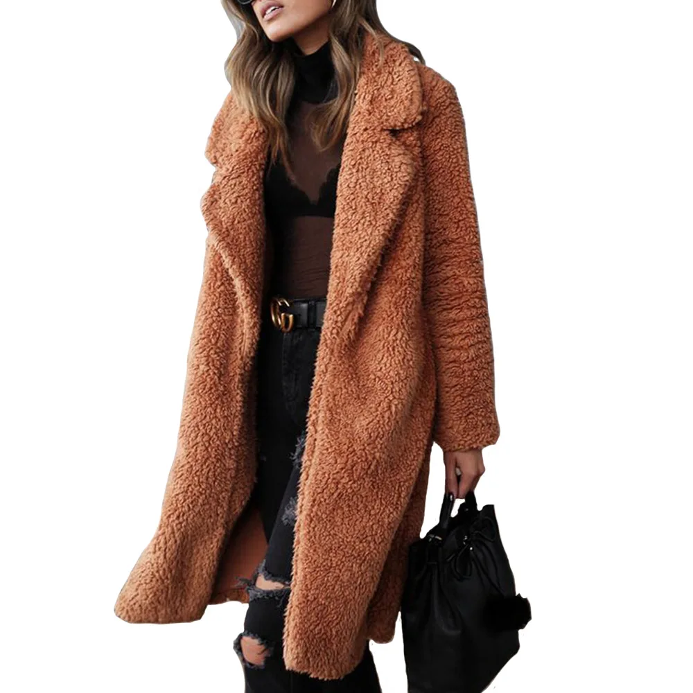 Teddy Bear Fleece Fur Fluffy Coat Wool 