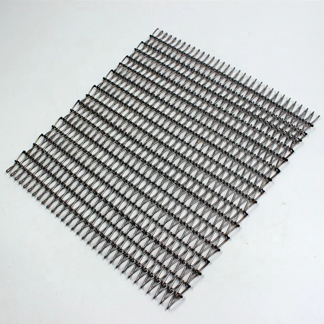 
Stainless steel balance weave mesh conveyor belt for food industry 