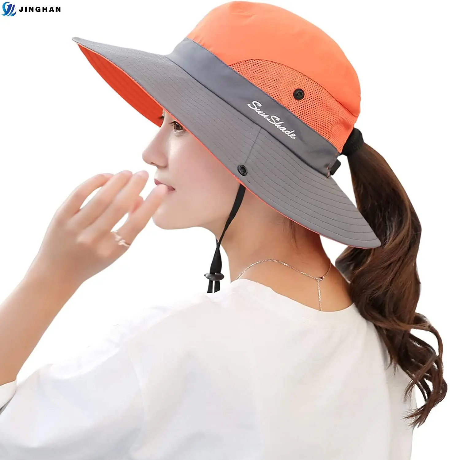 windproof bucket hat