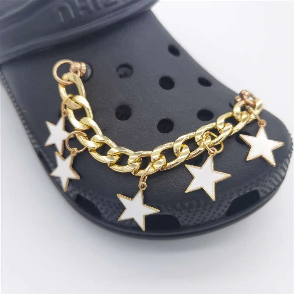Wholesale Chain Shoe Charms Decoration Accessories For Clog Shoes Buy