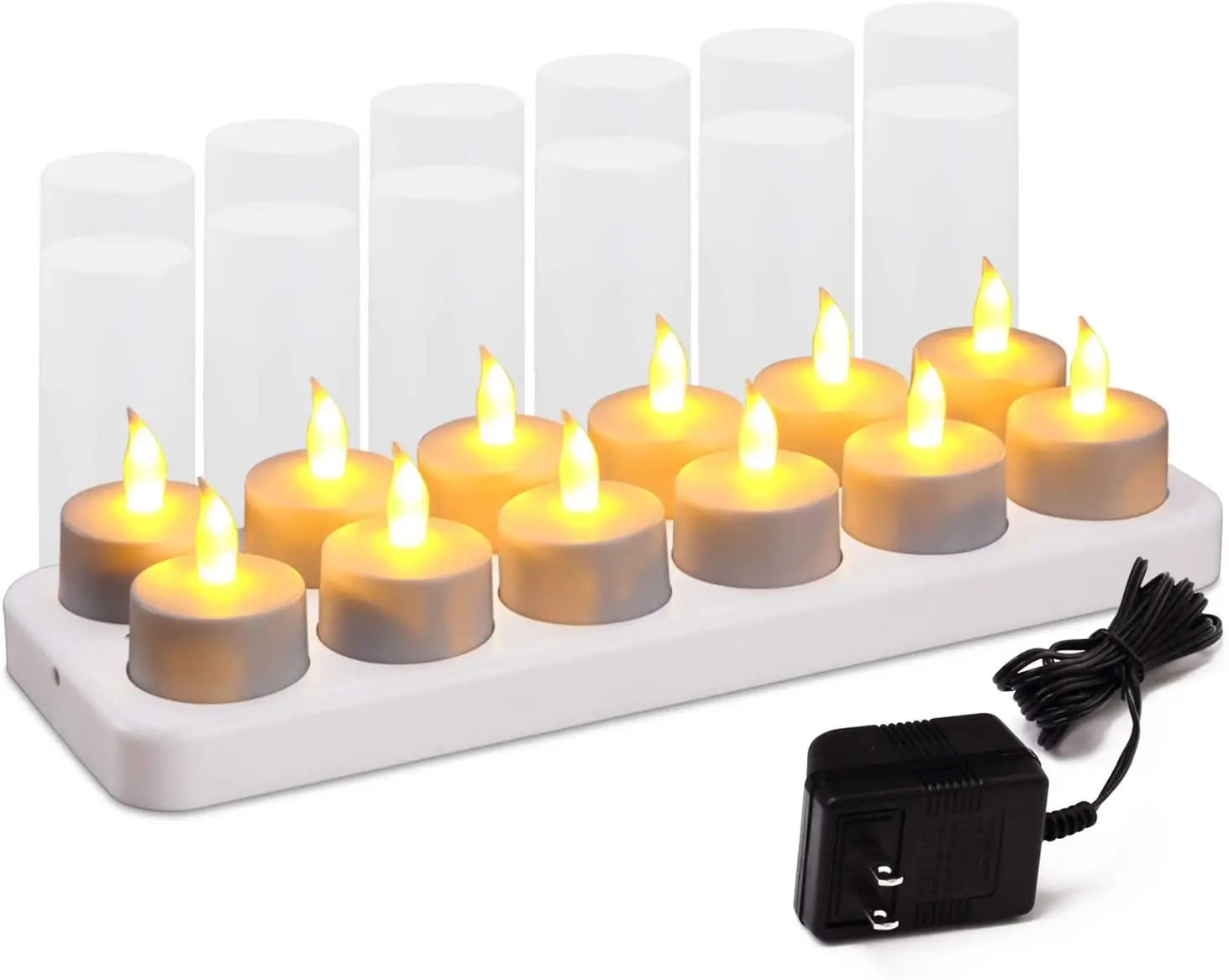 Grammatica efficiënt Gezichtsvermogen Flickering Flameless Rechargeable Led Tea Light Candles Led Candle For  Wedding Christmas - Buy Led Candle,Flameless Flickering Candles  Tealights,Rechargeable Candles Product on Alibaba.com