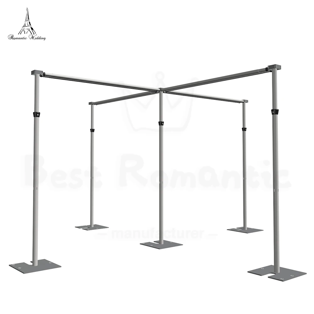 Wholesale Pipe And Drape Aluminum Backdrop Stand Cheap Pipe And Drape ...