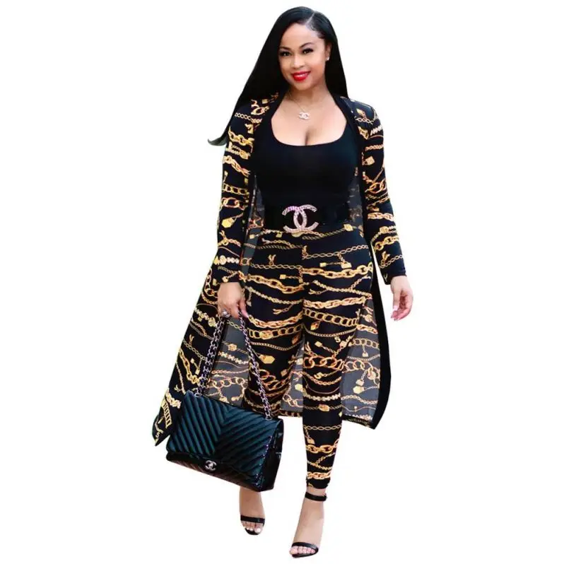 Best Selling Dresses Ladies Autumn Clothing Ladies Elegant Printed Long