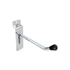 Metal chrome display slatwall hook