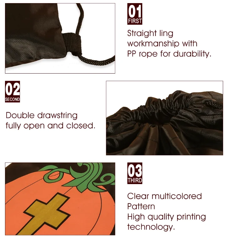 polyester drawstring bag