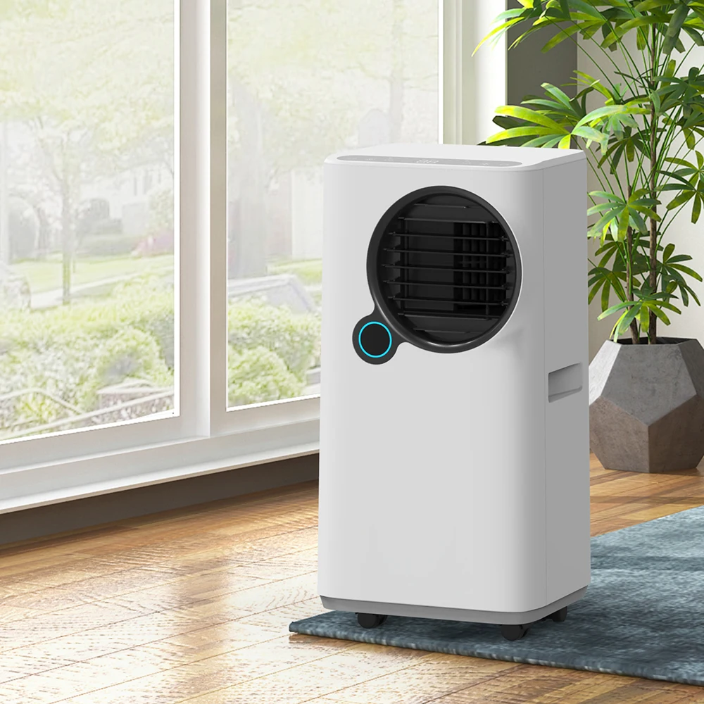 Modern 1-ton inverter split air conditioner with sleek indoor unit mounted on wall