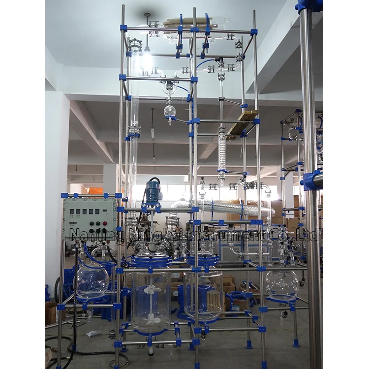 50l Polymer reactor chemical glass reactor manufacture