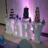 Large EVA foam letter table, custom BABY shower foam letter table