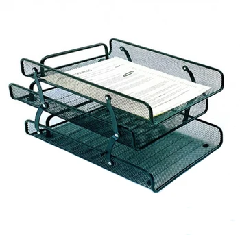 Cheap File Office 3 Layer Mesh Desk Paper Tray Buy File Tray