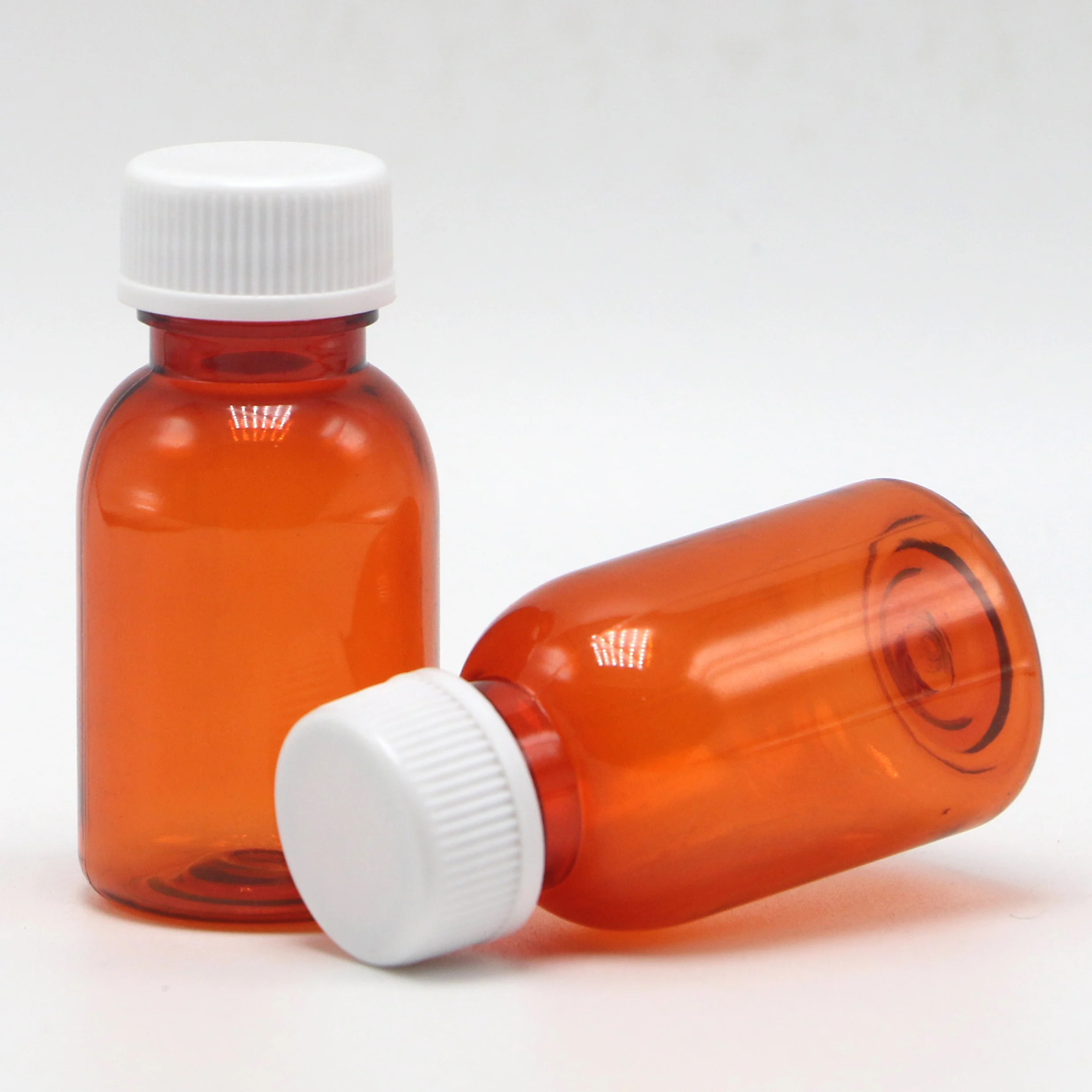 20ml/cc Pet Plastic Liquid Bottle With Insert Leakage Proof Liquid