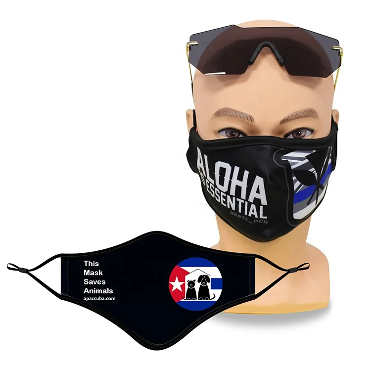 

Washable with Logo Filter Custom Adjustable Blank ublimation Fish Cool Reuseable Name Brand Customise Breathable Face Maskes,100 Pieces