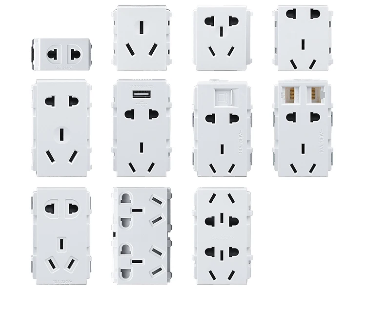 Wholesale uk standard Stainless steel electrical power supply 13A hidden socket box