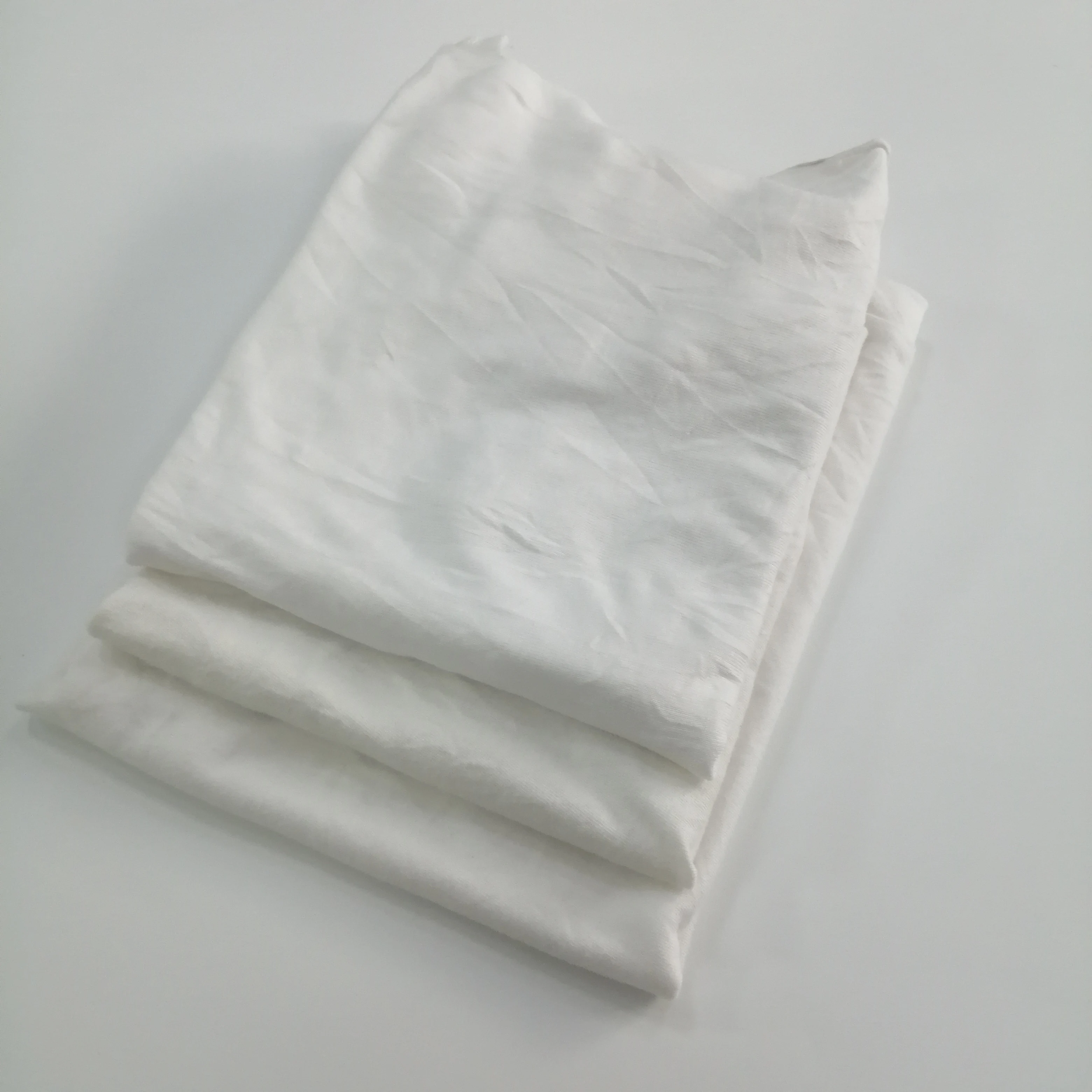 New Oil-absorbing Deoiling Fabric White Cleaning Textile Waste 100% ...