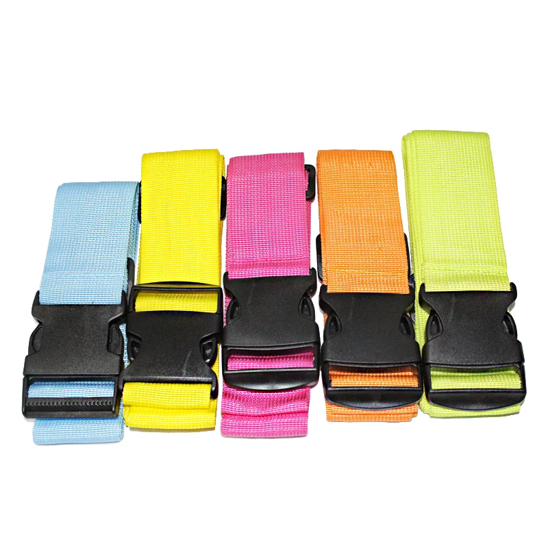 Custom Nylon Luggage Tag Loop Strap Luggage Belt For Trunk Suitcase