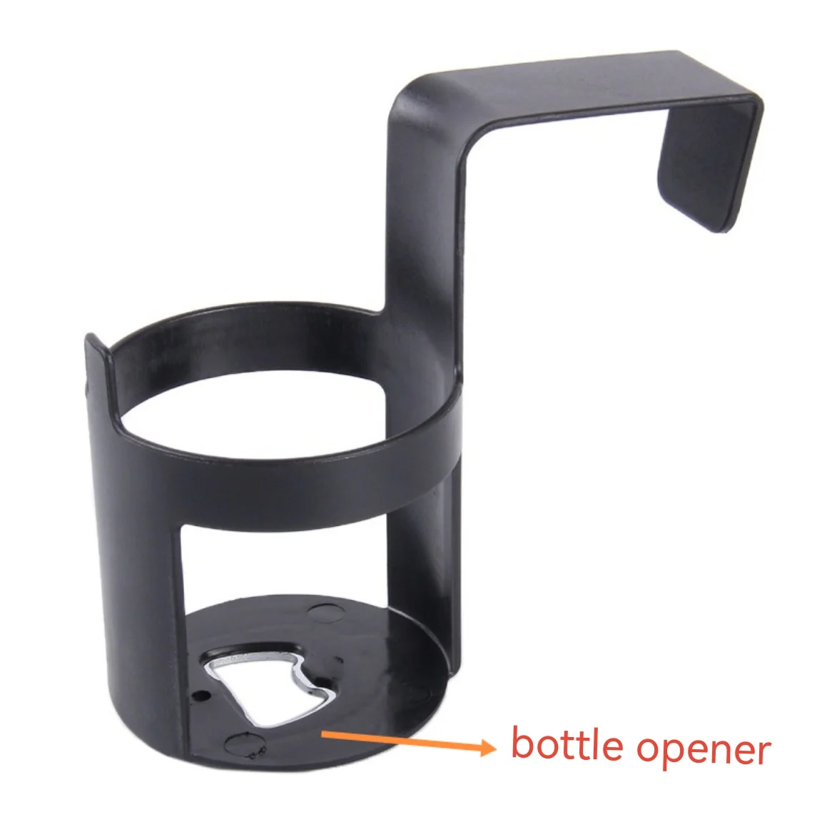 Plastic Multifunctional Car Portable Cup Bottle Holder With Bottle Opener Car Promotional Gift