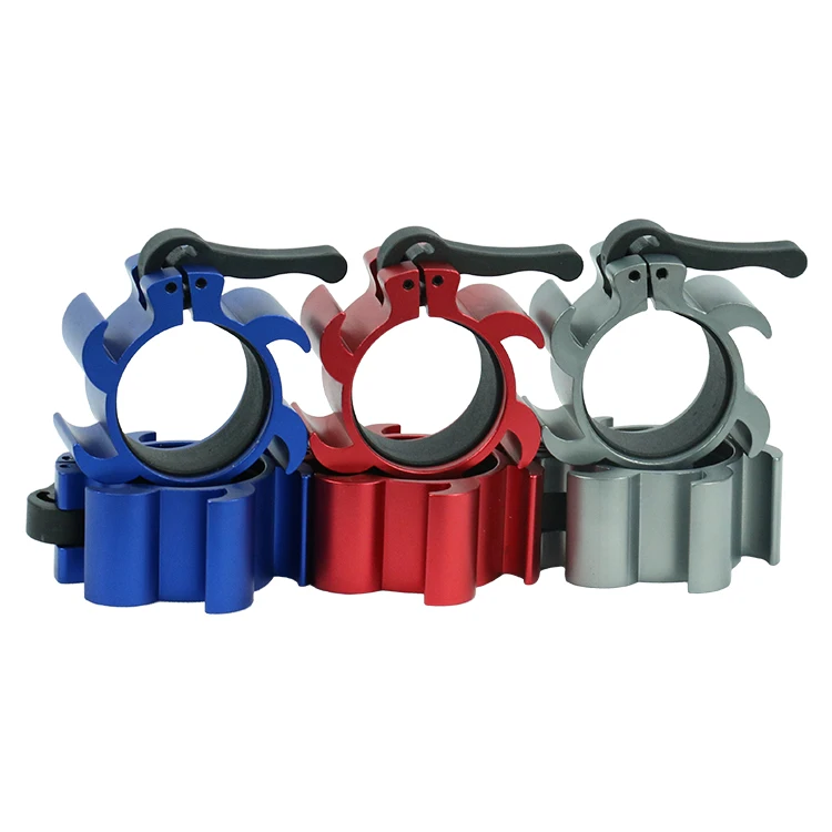 
Wholesale Oly mpic Barbell Clamps Quick Lock Release Collar 
