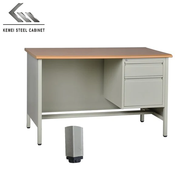 2021 Amazon Best Selling Metal Steel Home Single White Office Desk Wooden Computer Table Desk