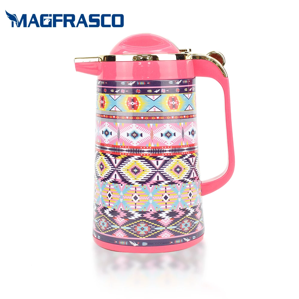 1.0l 1.3l 1.6l 1.9l Factory Egyptian Glass Refill Metal Coffee Pot