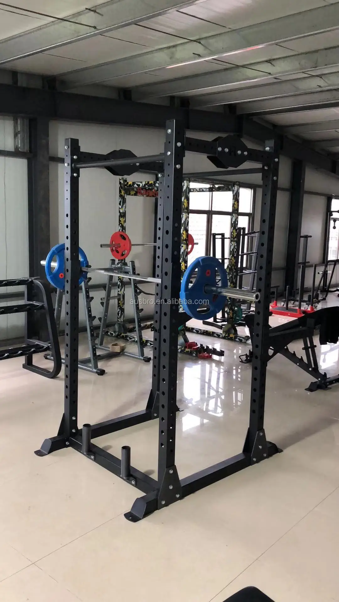 Athletics Fitness Power Rack Squat Cage Home Gym Training Station