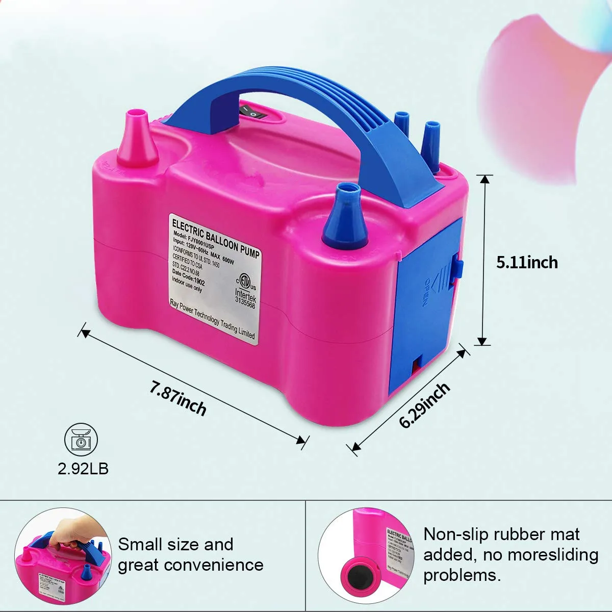 balloon blower air pump