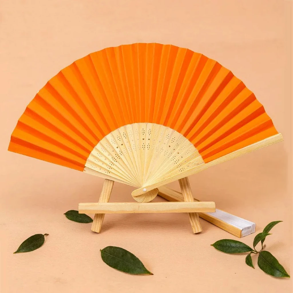 Diy Writable Custom Hand Fan Chinese Kung Fu Tai Chi Folding Fan