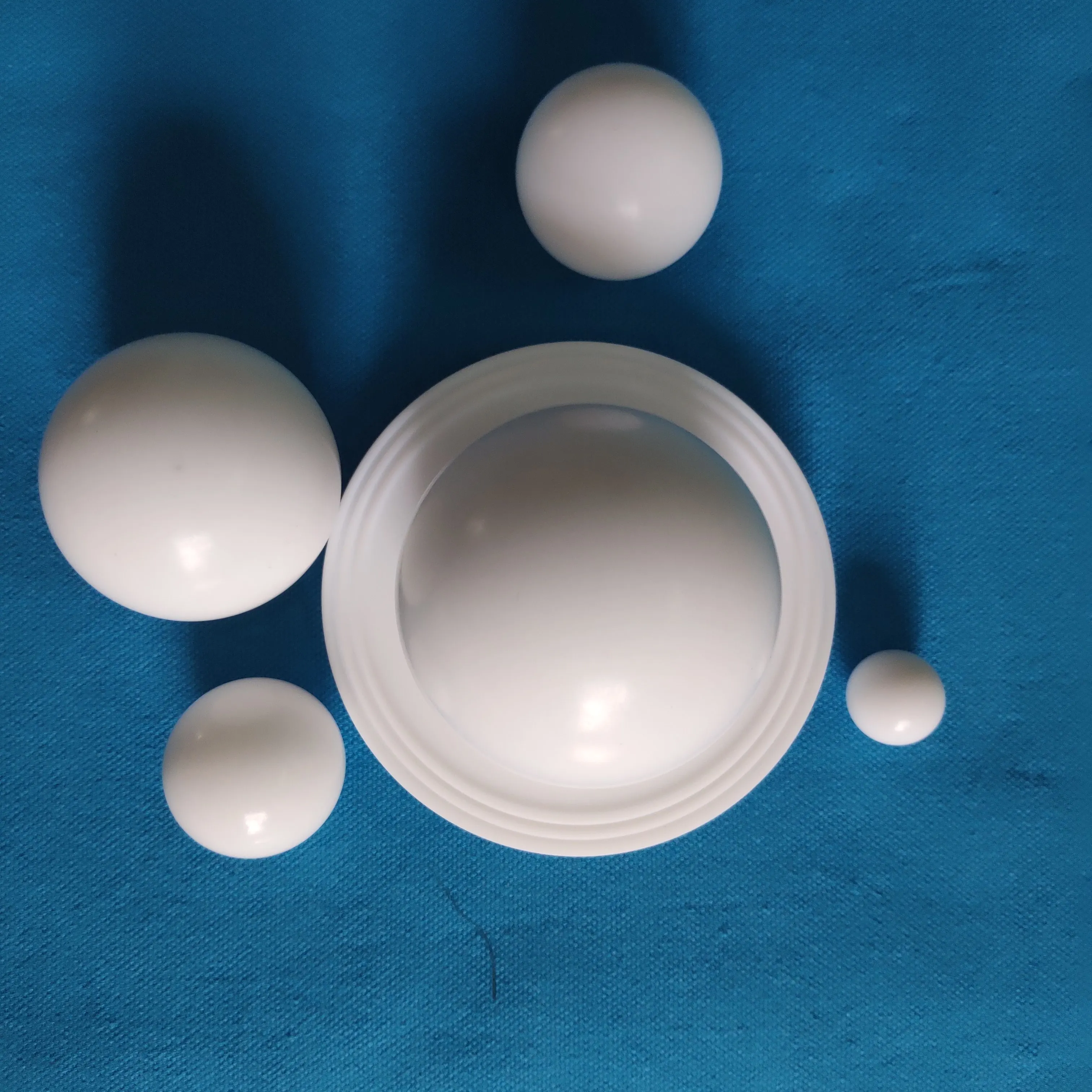 China factory ptfe plastic ball clear CF 050-034-600 use for sandpiper pump details