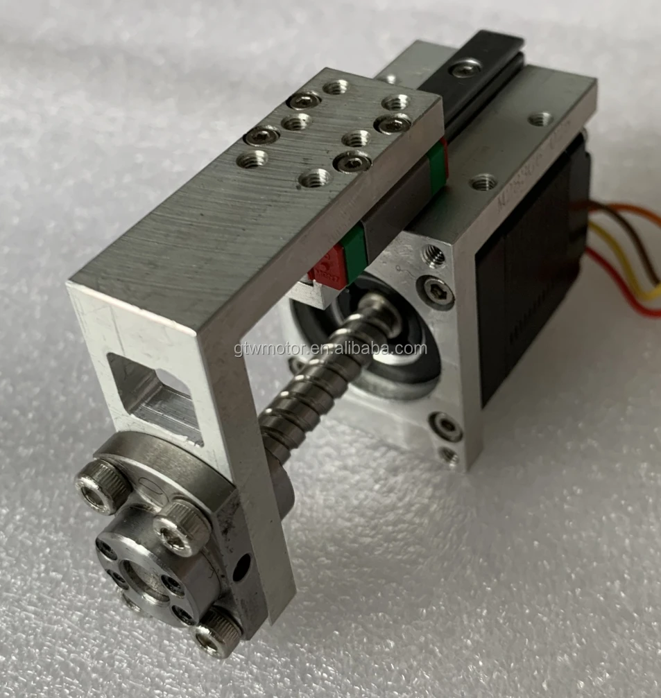 Mini Linear Slide Stepper Motor Linear Guide Table. Ball Screw Linear ...