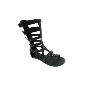 white high top sandals