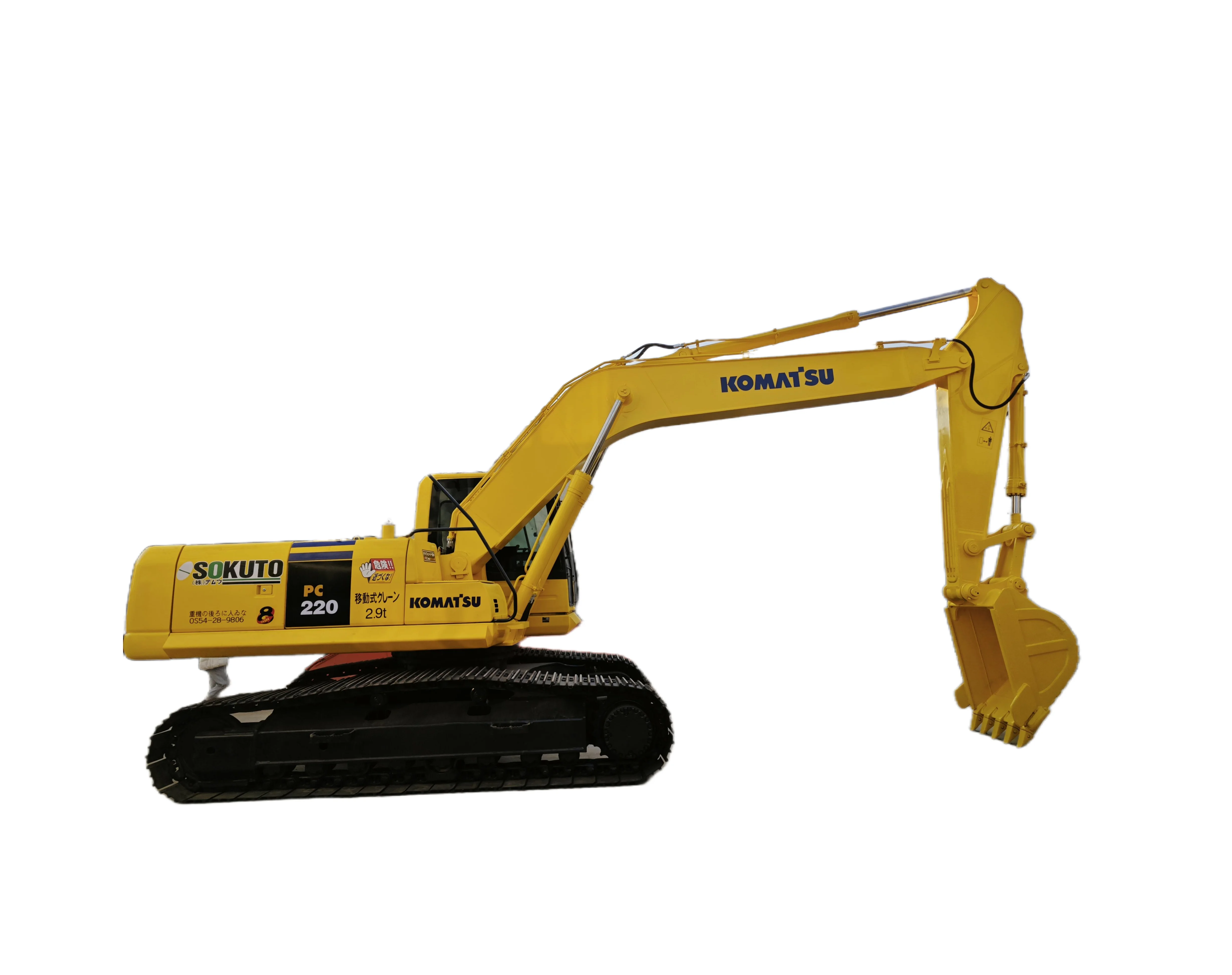 Used Komatsu Pc220 Good Performance Japanese Used Excavator Pc200-7 ...