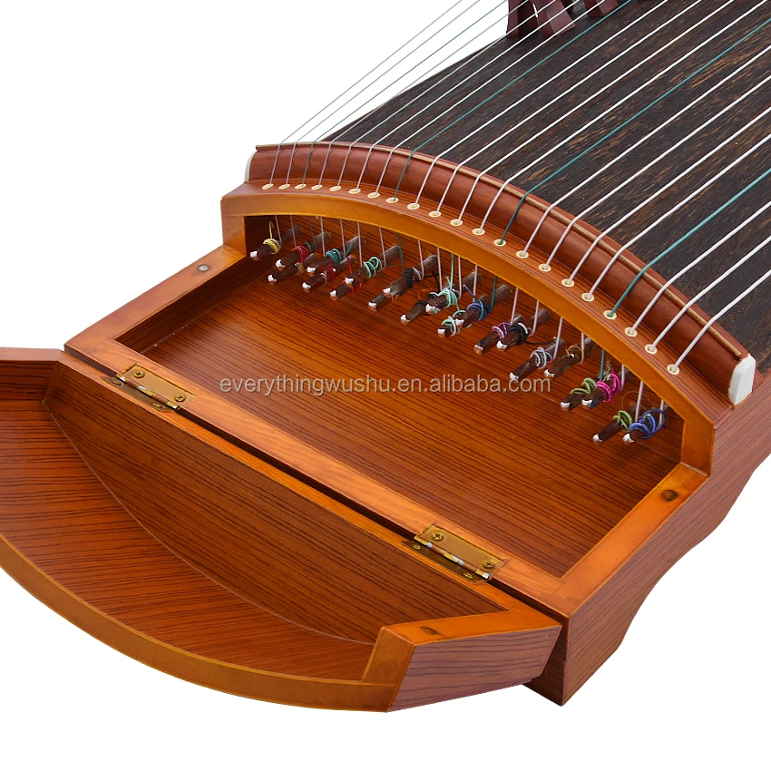 Traditional Guzheng Chinese Yangzhou Guzheng 21 Strings Zither Musical