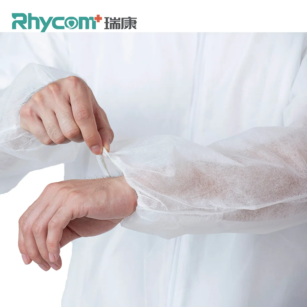 
Rhycom PP 35g Protective Coverall Protect from Disposable safety sms protect overall 