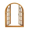 New Style Cheap Decorative Replacement Windows Security Fixed Single Pane Aluminum Arch Casement Window