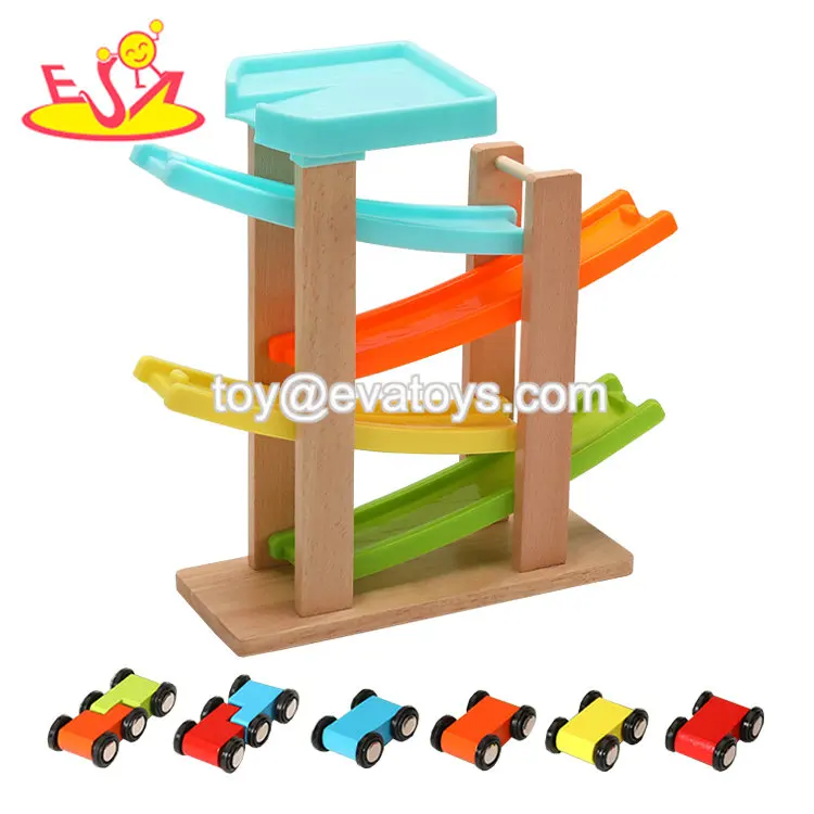 wooden car ramp toy