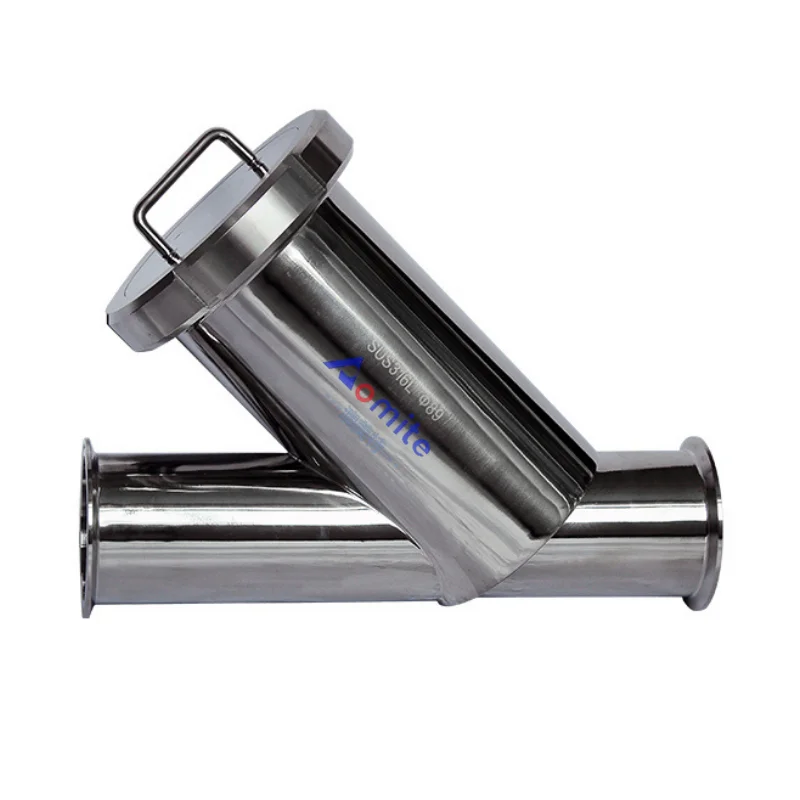 Factory direct DN25-DN100 sanitary Y type strainer Stainless Steel Filter with manufacturer price water pipe strainer