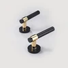 Maxery Modern Brass Door Lever Handle With Cylinder Rose Door Knob For Bedroom Sets For Home Decor