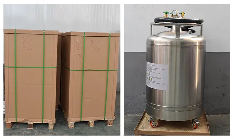 liquid nitrogen container / cryogenic dewar / low price tank/ hot sale IVF