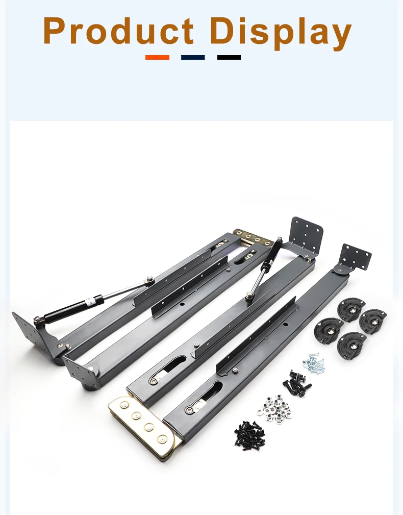 Spacesaving Furniture Hardware Wall Folding Table Mechanism For