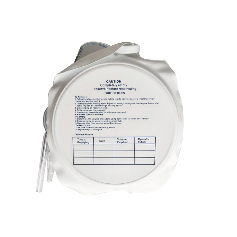 product medical disposable 400ml pvc sterile closed wound drainage reservoir surgical equipment triple reed negative pressure device-94