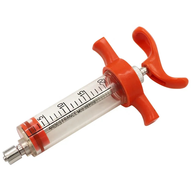 Hot Selling Products Veterinary Plexi Syringe Reusable 10ml 20ml