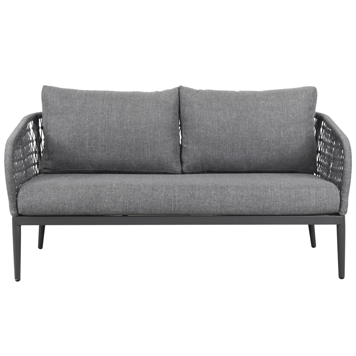 Commercial Modern Design Garden Sofa Lounge Set Aluminum Outdoor Sofa